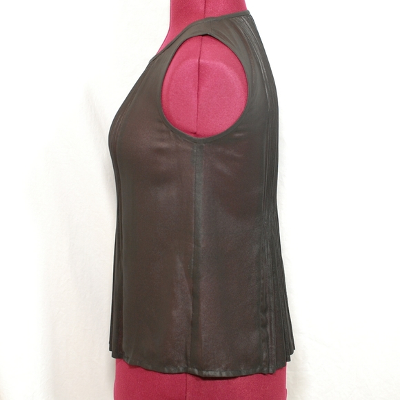 ROSEMUNDE Black Silk Tank - Picture 3 of 7